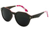 Black Ebony Wood & Red Dyed Bamboo Sunglasses
