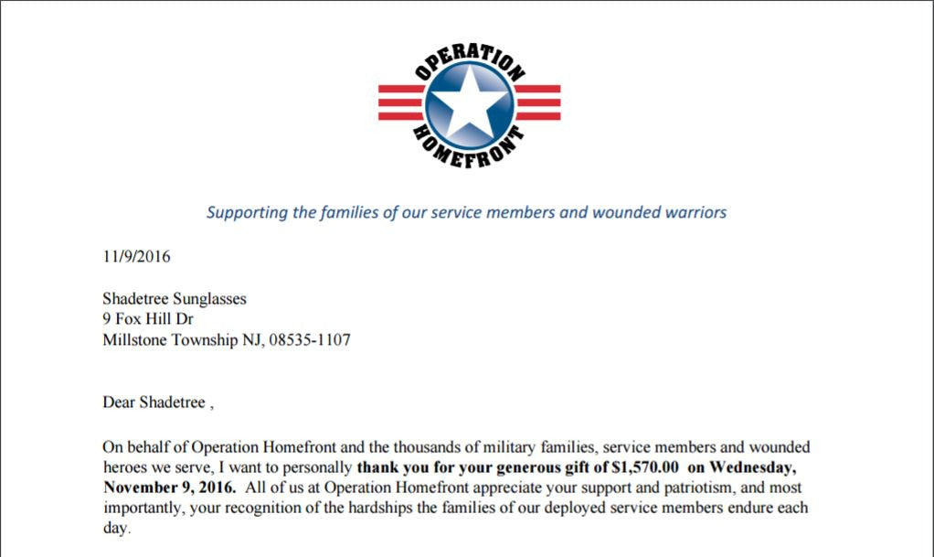 Another Donation in the Books!