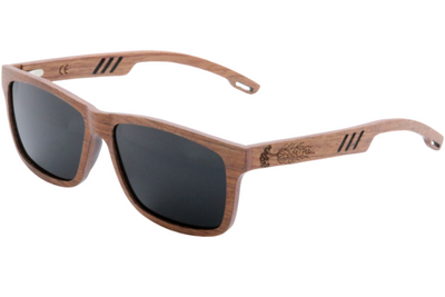 Red Rosewood Sunglasses with Polarized Lenses for Sale