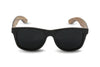 Shadetree sunglasses, Wood sunglasses, Bamboo sunglasses, polarized sunglasses, Classic incognito sunglasses, black lenses, wood sunglasses