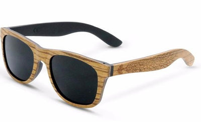Tan Zebra Wood Sunglasses