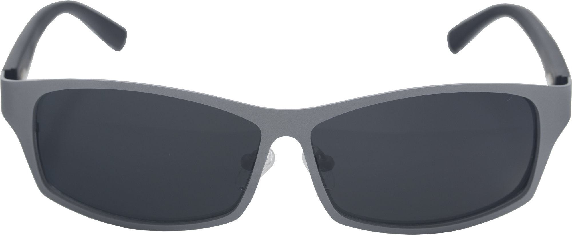 The Rider Cold Steel Grey Titanium Ebony Wood Sunglasses