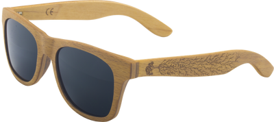 Bright Beech & Maple Wood Polarized Sunglasses with Polarized Lenses