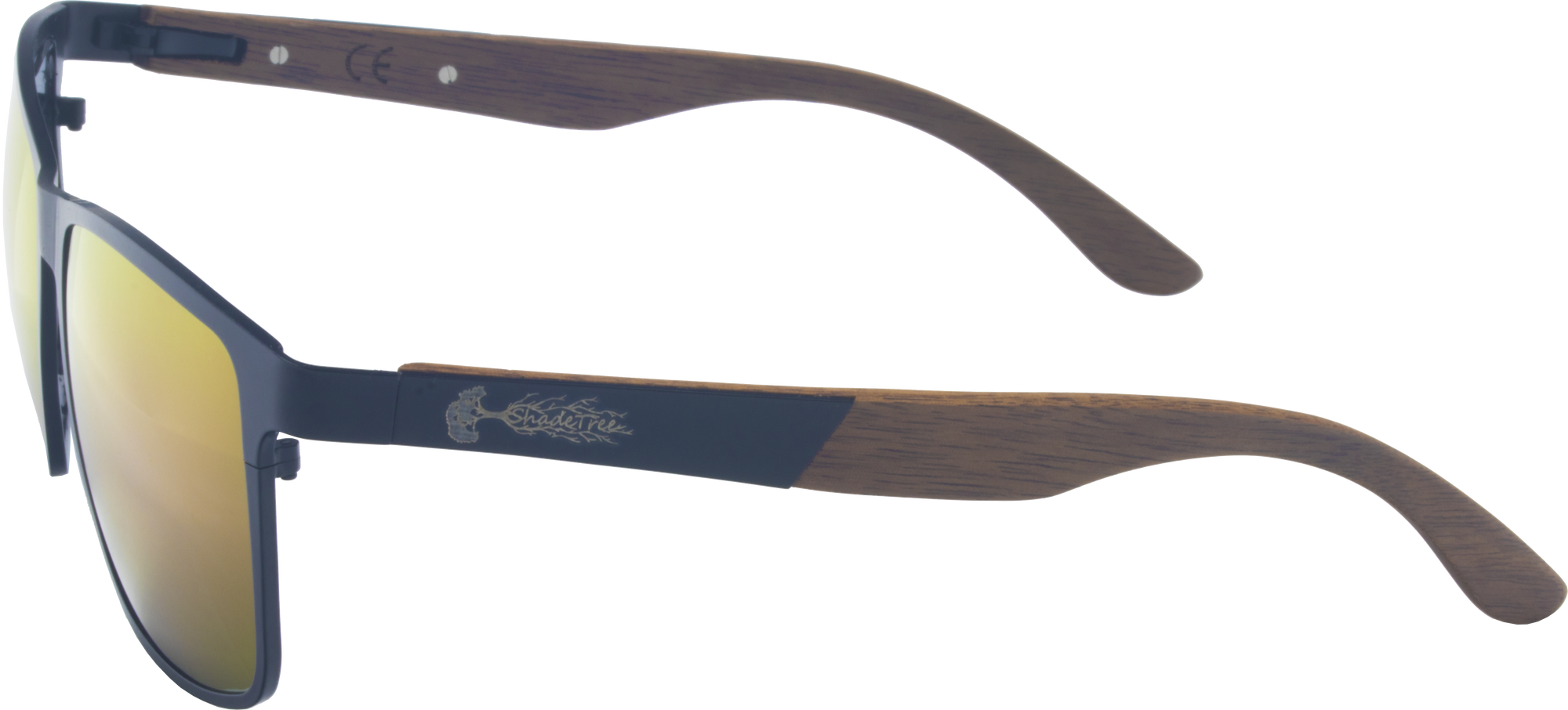 The Sentinel Black Titanium Sunglasses w/ Purple Polarized Lenses The Sentinel Black Titanium Sunglasses w/ Purple Polarized Lenses