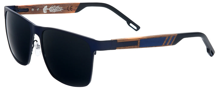 Men Rimless Titanium Frame Polarized Sunglasses With Case - Gold-green -  CD182WNN87U