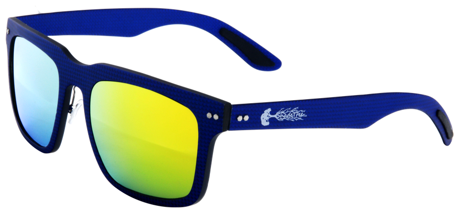 The Blue Graphite - Solid Carbon Fiber - WIDE