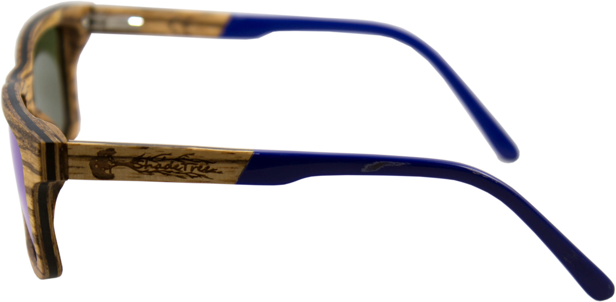 Titanium top wood sunglasses