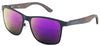 Black Titanium & Walnut Sunglasses with Purple/Gold Lenses