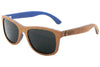 Sapele & Skateboard Wood Sunglasses with Polarized Lenses